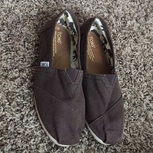 Toms Flats Brown Sz 7.5